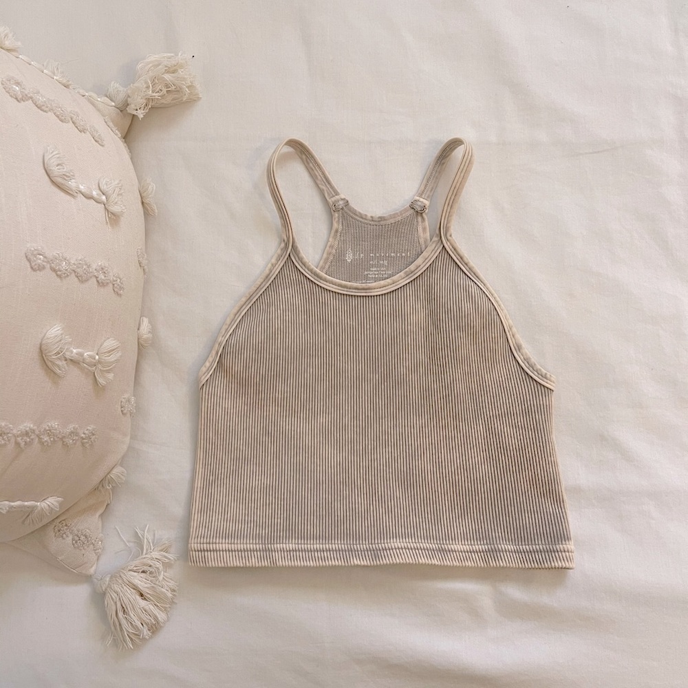 Free People Happiness Runs Crop Tank Top